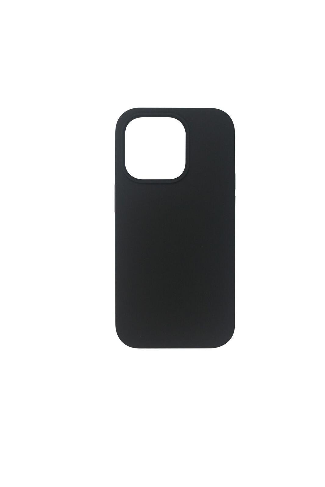 eSTUFF Madrid Silk-touch Silikon Case für das iPhone 14 Pro - Black eSTUFF Madrid Silk-touch Silikon Case für das iPhone 14 Pro - Black